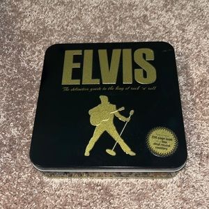 Elvis coaster set with book